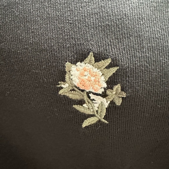 Express Men's Embroidered floral Hoodie - Picture 2 of 3